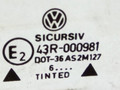 стекло двери передней левой Volkswagen Golf 3 поколение 1996, 43R-000981 - фото №2