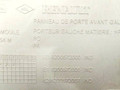 обшивка двери передняя левая Dacia Logan 1 поколение 2007, 1.5 л., DCi, K9K 792, дизель, 5МКПП, синий, седан, передний привод, 8200572000 - фото №3