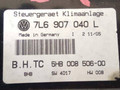 блок управления печки / климат-контроля Volkswagen Touareg 1 поколение 2005, 3.2 л., i, BMX, бензин, АКПП, серый, внедорожник 5 дв., полный привод, 7L6907040L - фото №3