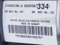блок управления печки / климат-контроля Renault Espace 4 поколение 2005, 2.2 л., DCi, G9T 742, дизель, 6МКПП, минивэн, передний привод, DELPHI, 21000166A, 8200367334 - фото №3