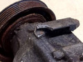 компрессор кондиционера Toyota Yaris P1 2001, 1.4 л., i, бензин, D4D, 447260-7360, DENSO - фото №6