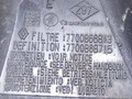 корпус воздушного фильтра Renault Safrane 1 поколение [рестайлинг] 1999, 2.2 л., G8T 740, дизель, МКПП, синий, лифтбэк, передний привод, 7700866843, 7700868715 - фото №3