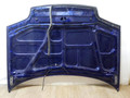 капот Mazda 323 5 поколение 1995, синий, хетчбэк 3 дв., 3DVERNYI - фото №2