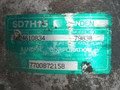 компрессор кондиционера Mitsubishi Carisma 1 поколение 1997, 1.9 л., TD, дизель, SD7H15, 7700872158 - фото №4