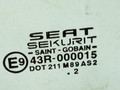 стекло двери задней левой SEAT Ibiza 2 поколение [рестайлинг] 2002, хетчбэк 5 дв., 43R-000015 - фото №2
