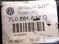 кронштейн (крепление) Audi Q7 4L 2007, 3.6 л., i, BHK, бензин, АКПП, белый, внедорожник 5 дв., полный привод, 7L0881677G - фото №3