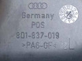 ручка внутренняя передняя левая Audi A4 B5 [рестайлинг] 2001, 2.5 л., DT, дизель, АКПП, зелёный, седан, передний привод, 8D1837019 - фото №3