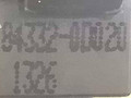 кнопка аварийной сигнализации Toyota Yaris XP9 2006, 1.4 л., 1ND-TV, дизель, 5МКПП, серебристый, хетчбэк 3 дв., передний привод, 843520D020, 84332-0D020 - фото №3