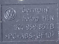 кнопка стеклоподъемника двери передней левой Volkswagen Passat B6 2008, 2.0 л., i, BPY, бензин, АКПП, серый, седан, передний привод, 3C1867171B, 1K4959857B - фото №6