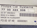 кнопка (выключатель) Renault Safrane 1 поколение [рестайлинг] 1999, 2.2 л., G8T 740, дизель, МКПП, синий, лифтбэк, передний привод, 7700423208, FD009749, PHILIPS - фото №5