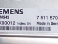 блок управления двигателем BMW X5 E53 2001, 3.0 л., i, бензин, АКПП, серый, внедорожник 5 дв., полный привод, 5WK90012, 7511570 - фото №4