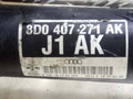 полуось передняя левая (приводной вал, ШРУС) Audi A4 B5 [рестайлинг] 2001, 2.5 л., DT, дизель, АКПП, зелёный, седан, передний привод, 8D0407271AK - фото №2