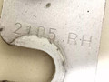петля крышки багажника Audi A6 4F/C6 2005, 3.2 л., i, BKH, бензин, АКПП, серебристый, седан, передний привод, 4F5827302 - фото №2