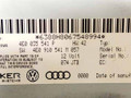 панель управления магнитолой Audi Q7 4L 2007, 3.6 л., i, BHK, бензин, АКПП, белый, внедорожник 5 дв., полный привод, 4E0035541P, 67548994, 4E0910541M057 - фото №4