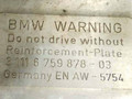 защита двигателя BMW 5 серия E60/E61 2004, 2.5 л., i, M54 B25 (256S5), бензин, АКПП, серый, седан, задний привод, 3111675987803 - фото №2