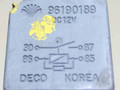 реле (прочие) Daewoo Nubira J150/J190 [рестайлинг] 2002, 2.0 л., MPI, T20SED, бензин, АКПП, золотистый, универсал, передний привод, DECO, 96190189 - фото №2