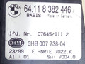 блок управления печки / климат-контроля BMW 3 серия E46 2001, 2.0 л., дизель, МКПП, седан, 64118382446, HELLA - фото №5