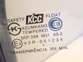 форточка задняя правая Hyundai Accent 2 поколение (LC) [рестайлинг] 2002, 1.3 л., i, G4EA, бензин, МКПП, зеленый, хетчбэк 5 дв., передний привод, 43R-001234 - фото №2