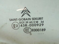 стекло двери задней левой Citroen C4 1 поколение 2006, 1.6 л., i, бензин, АКПП, золотистый, хетчбэк 5 дв., передний привод, 43R-000929, 9203EX - фото №2