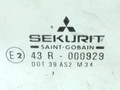 стекло двери задней правой Mitsubishi Carisma 1 поколение 1997, хетчбэк 5 дв., 43R-000929 - фото №2