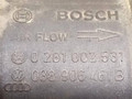 расходомер воздуха Volkswagen Touran 1 поколение [рестайлинг] 2007, BOSCH, 0986284109, 0281002531, 038906461B - фото №3