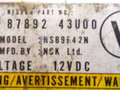 блок AirBag Nissan Maxima A32 1997, 2.0 л., i, бензин, 8789243U00 - фото №3