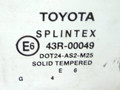 стекло двери задней левой Toyota Carina E 1 поколение T190 1996, хетчбэк 5 дв., 43R-00049 - фото №2