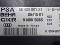 блок управления печки / климат-контроля Peugeot 307 1 поколение 2002, 2.0 л., HDi, RHS (DW10ATED), дизель, МКПП, серебристый, хетчбэк 5 дв., передний привод, 96430991XT, BEHR, 9140010385, 8541501 - фото №3