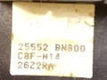 панель управления магнитолой Nissan Almera N16 [рестайлинг] 2004, 25552BN800 - фото №4