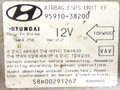 блок AirBag Hyundai Sonata EF 1999, 95910-38200 - фото №3