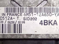 блок управления двигателем Ford C-Max 1 поколение 2007, 1.8 л., TDCi, дизель, МКПП, серебристый, минивэн, передний привод, 6M5112A650YA, SIEMENS, 265880539, 5WS40512A-T - фото №4
