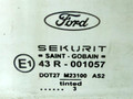 стекло двери задней левой Ford Focus 1 поколение [рестайлинг] 2004, универсал, 43R-001057 - фото №2