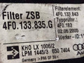 корпус воздушного фильтра Audi A6 4F/C6 2005, 3.2 л., i, BKH, бензин, АКПП, серебристый, седан, передний привод, 4F0133835G - фото №3