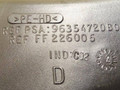 воздуховод (дефлектор) радиатора Peugeot 607 1 поколение 2002, 2.2 л., 4HX (DW12TED4/FAP), дизель, МКПП, седан, передний привод, 9635472080 - фото №2