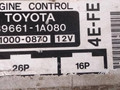 блок управления двигателем Toyota Corolla 7 поколение (E100) 1995, 1.3 л., i, бензин, 211000-0870, 89661-1A080 - фото №2