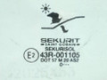 стекло двери передней левой Saab 9-3 1 поколение 2002, 2.2 л., дизель, МКПП, хетчбэк 5 дв., 43R-001105, 5181110 - фото №2