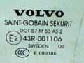 стекло двери передней правой Volvo S80 2 поколение 2008, 3.2 л., i, B 6324 S, бензин, АКПП, белый, седан, передний привод, 43R-001106 - фото №2