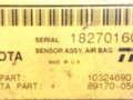 блок AirBag Toyota Carina E 1 поколение T190 1995, 89170-05010C, 18270160T1 - фото №3