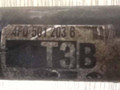 полуось задняя (приводной вал, ШРУС) Audi A6 4F/C6 2005, 3.2 л., i, BKH, бензин, АКПП, серебристый, седан, передний привод, 4F0501203B - фото №2