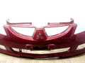 бампер передний Mitsubishi Lancer 9 поколение 2005, бордовый - фото №2