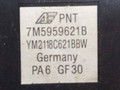 кнопка обогрева заднего стекла Ford Galaxy 1 поколение [рестайлинг] 2002, 1.9 л., TDi, AUY, дизель, 6МКПП, серебристый, минивэн, передний привод, 7M5959621B - фото №3