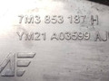 комплект декоративных накладок (дерева) салона Ford Galaxy 1 поколение [рестайлинг] 2002, 1.9 л., TDi, AUY, дизель, 6МКПП, серебристый, минивэн, передний привод, 7M3853187H, YM21A03599AJW - фото №3