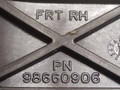 ручка наружная Chevrolet Captiva 1 поколение [рестайлинг] 2013, 2.4 л., i, бензин, АКПП, белый, внедорожник 5 дв., 98660906 - фото №3