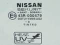 стекло двери передней левой Nissan Almera Tino V10 2001, 43R-000479, 80301BU001 - фото №2
