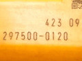 форсунка Suzuki Ignis 2 поколение (MH) 2005, 1.5 л., i, бензин, 297500-0120, DENSO - фото №5