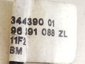 панель управления магнитолой Peugeot 607 1 поколение 2003, 2.2 л., HDi, 4HX (DW12TED4/FAP), дизель, МКПП, темно-серый, седан, передний привод, 96319088ZL - фото №3