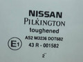стекло двери задней правой Nissan Almera N16 2002, хетчбэк 5 дв., 82300BM701 - фото №2
