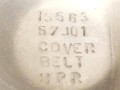 защита (кожух) ремня ГРМ Nissan Sunny Y10 1999, 1.7 л., D, дизель, 1356357J01 - фото №3