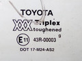 стекло двери задней правой Toyota Carina E 1 поколение T190 1996, 43R-00003 - фото №2