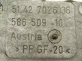 обшивка двери задняя левая BMW 7 серия E65/E66/E67 E65 2003, 4.4 л., i, M62 B44 (448S1), бензин, АКПП, черный, седан, задний привод, 51427026036, 586509-10, BS11D61504, 6918766 - фото №6